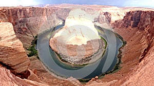 Horseshoe Bend, a meander of the Colorado river