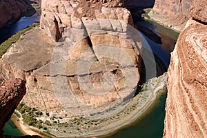 Horseshoe Bend overlook in Arizona