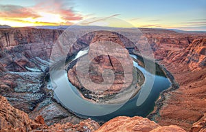 Horseshoe bend, page, arizona, united states photo