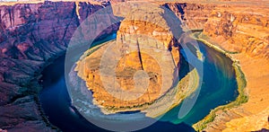 Horseshoe Bend panoramic view