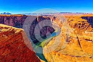 Horseshoe Bend is a horseshoe-shaped incised meander of the Colorado River