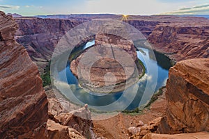 Horseshoe Bend at Sunset