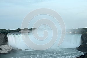 The Horseshoe Falls in Niagara Falls, Ontario