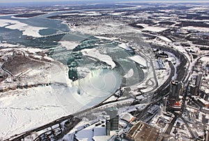 Horseshoe Falls, River and Resorts