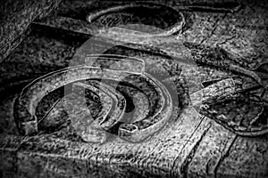 Horseshoes in a Blacksmith Shop, Fort William