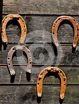 Horseshoes - symbols of good luck