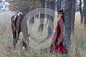 Horsewoman photo