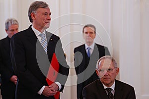 Horst Koehler and Wolfgang Schaeuble