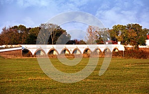 Hortobagy nine-hole bridge