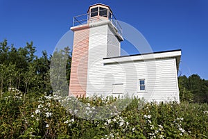 Horton Bluff Range Front Lighthouse