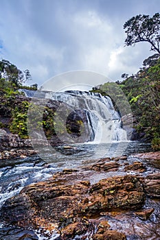 Horton plains waterfall