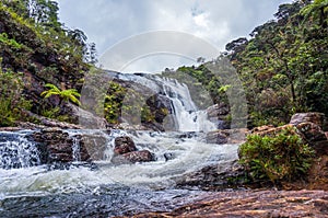 Horton plains waterfall