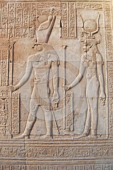 Horus & Isis at Luxor