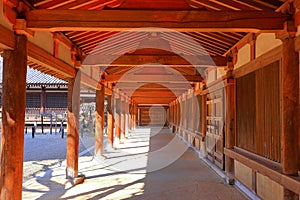 Horyu-ji, a Buddhist temple with world\'s oldest wooden building