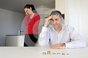 Hosband and wife having financial problems