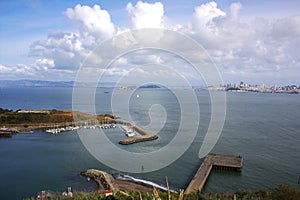 Hoseshoe Bay and San Francisco City View