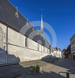 Hospices de Beaune or Hotel-Dieu de Beaune, Beaune, Burgundy, France