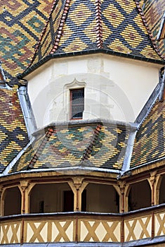 Hospices de dieu in Beaune, Burgundy