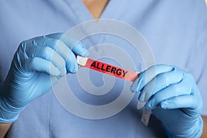 Hospital Allergy Alert Wristband