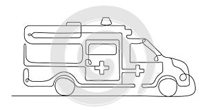 Hospital ambulance line