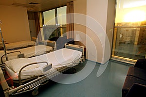 Hospital bed bedroom