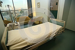 Hospital bed bedroom