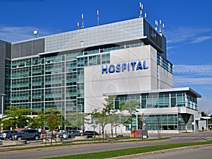 Nemocnice štýl budova 