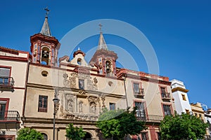 Hospital and Church of Nuestra Senora de la Paz - Seville, Andalusia, Spain