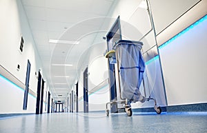 Hospital corridor
