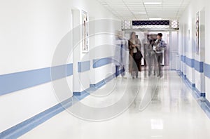 Hospital corridor