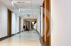 Hospital corridor