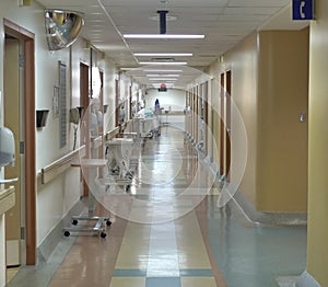 Hospital corridor photo