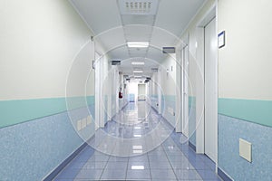 Hospital corridor