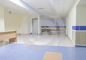 Hospital corridor