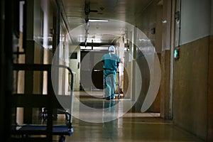 Hospital corridor