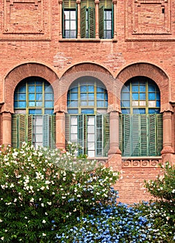 Hospital de la Santa Creu i Sant Pau in Barcelona, Spain