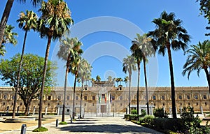 Hospital de las Cinco Llagas, Parlamento de Andalucia, Sevilla, Espana photo