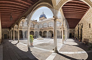 Hospital de Santiago Courtyard in ÃÅ¡beda Cultural heritage of photo