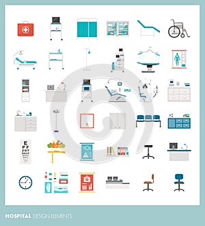 Hospital design elements