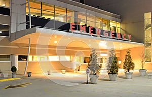 Hospital Emergency Room Entrance