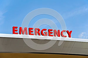 Hospital Emergency Sign