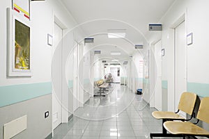 Hospital hallway