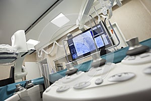 Hospital heart surgery room
