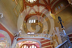 Hospital of the Holy Cross and Saint Paul de la Santa Creu i Sant Pau, Barcelona, Spain by Lluis Domenech i Montaner