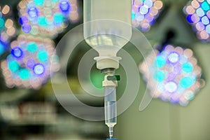 Hospital Infusion Plastic bottle