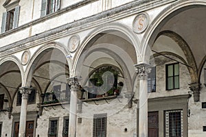 Hospital of the Innocents in Florence, Italy