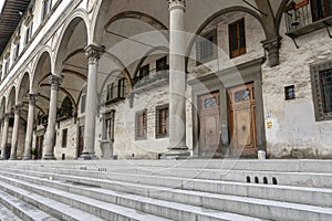 Hospital of the Innocents in Florence, Italy