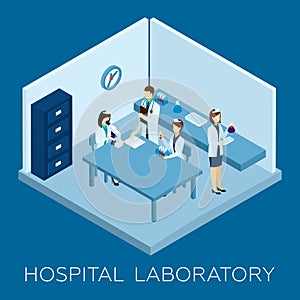 Hospital Laboratory Concept