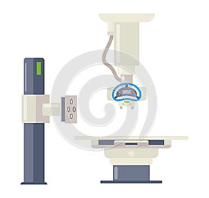 Hospital medical equipment. Medical devices x-ray machin