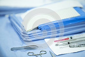 Hospital operating room surgical instrumentation